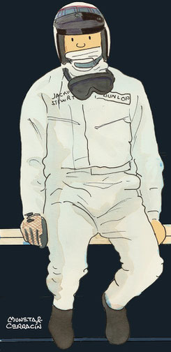Jackie Stewart by Muneta & Cerracín