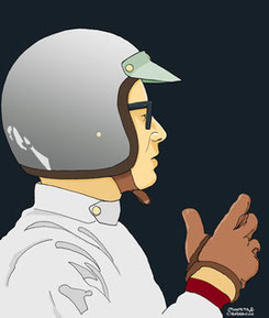 Masten Gregory by Muneta & Cerracín