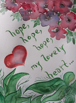 Hope Hoffnung Herz Vertrauen Hilfe Berufung