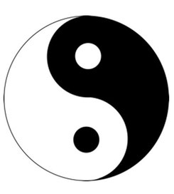 Symbol yin und yang