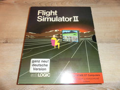 Flight Simulator II für Atari ST in deutsch