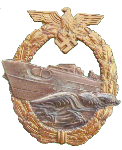 Schnellbootsabzeichen 2. Form