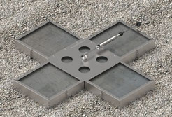 Auflastgehaltene Anschlagpunkte