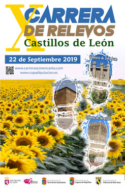 X CARRERA DE RELEVOS "CASTILLOS DE LEON" - Valencia de D. Juan- Toral de los Guzmanes-Laguna de Negrillos-Valencia de D. Juan, 22-09-2019