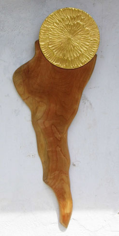 2014 - SONNENENGEL - Kirschenholz - verkauft