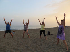 Yoga am Meer