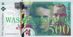 500フランスフラン