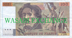 100フランスフラン