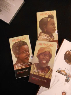 Gamme de chocolats de MENAKAO