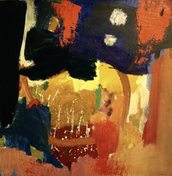 Albane Roux Abstraction Bordeaux Arès Huile sur toile Galerie Bassam Bordeaux Cap Ferret