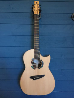 Fanned Fret Guitar