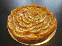 Recette de la tarte aux oranges caramélisées 