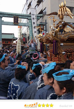 OL虹子さん：神田祭