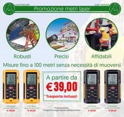 Promozione metri laser