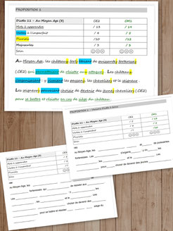 Orthographe Dictées Picot Grammaire Méthode Picot Correction CE2 CM1 cycle 2 cycle 3