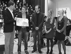 Preisträger 2011: Christoph Lüdemann (2. v.l.)