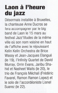 Jazz Magazine mars 2015