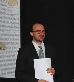 Thomas Bohl, conservateur du patrimoine, mobilier national / Photo Yvan François