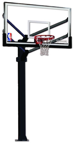 Spalding 72" Arena View In-ground System