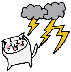 雷ゴロゴロ