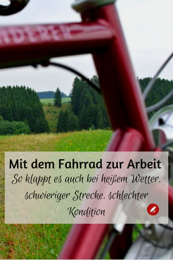 Mit #Fahrrad zur #Arbeit - so klappt es #tipps #lifehacks