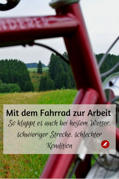 Mit Fahrrad zur Arbeit - Tipps damit es bei schlechtem Wetter klappt #fahrrad #geldsparen