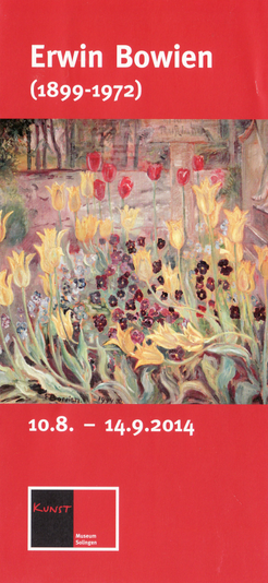 Invitation card exhibition Kunstmuseum Solingen, 2014
