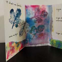 création d'un livre d'artiste