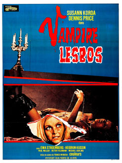 Vampire Lesbos de Jesus Franco - 1971 / Horreur - Erotique 