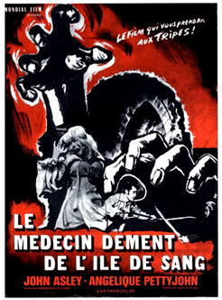  Le Médecin Dément De l'Île De Sang de Gerardo de Leon & Eddie Romero - 1968 / Horreur 