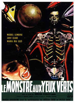  Le Monstre Aux Yeux Verts de Romano Ferrara - 1962 / Science-Fiction - Horreur 