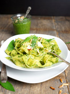 wild garlic pesto