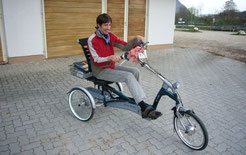 Dreirad für Behinderte