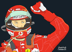 Michael Schumacher by Muneta & Cerracín