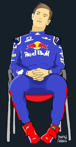 Pierre Gasly by Muneta & Cerracín