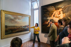 Visite-éclair pour la Nuit des musées, mai 2014. © Mathieu Le Gall