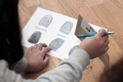 Könnt ihr euren Fingerabdruck bestimmen? Fotocredit: ArchäoNOW