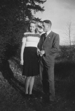 Gisela Deichmann und Otto Feldmann 1945