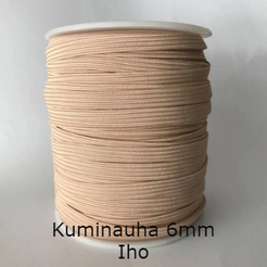 Kuminauha 6mm Iho / beige