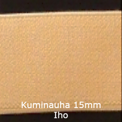 Kuminauha 15mm iho