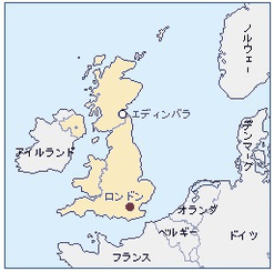 アイルランドの位置