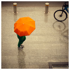 Umbrella, Rainy day, Street Photography, Geneva