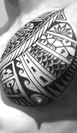 Bedeutung Tatau - Maori-Tattoo Art & Body Tattoostudio Tätowierer Köln Stein Welle Ozean polynesian meaning waves ocean stone