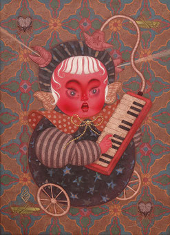 足立絵美 日本画展 - STRAWBERRY SHOW