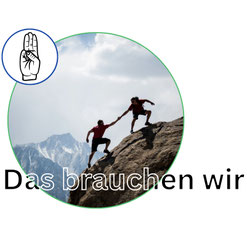 Bildcollage: das brauchen wir