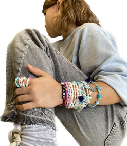 Aktivität NRW Unternehmung Freunde Freundinnen Perlenladen Düsseldorf Workshop schmuck basteln dienstag Workshop 35€ Samstag Kurs 39 €
