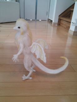 羊毛フェルト オーダー ドラゴン