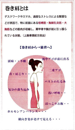 巻き肩とは?