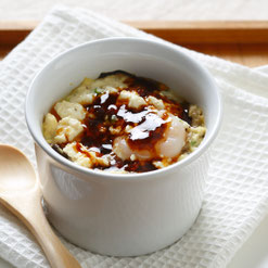 中華豆腐茶碗蒸し