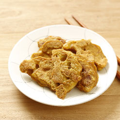 れんこんのカレーピカタ